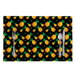 8-Bit Pixel Pineapple Print Placemat