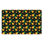 8-Bit Pixel Pineapple Print Polyester Doormat