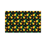 8-Bit Pixel Pineapple Print Polyester Flag