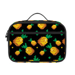 8-Bit Pixel Pineapple Print Portable Lunch Bag