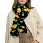 8-Bit Pixel Pineapple Print Scarf