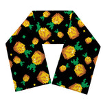 8-Bit Pixel Pineapple Print Scarf