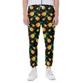 8-Bit Pixel Pineapple Print Joggers