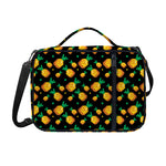 8-Bit Pixel Pineapple Print Shoulder Strap Bible Bag