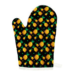 8-Bit Pixel Pineapple Print Single Oven Mitt