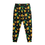 8-Bit Pixel Pineapple Print Sweatpants