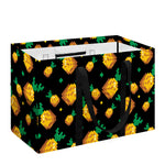8-Bit Pixel Pineapple Print Utility Tote Bag