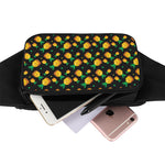 8-Bit Pixel Pineapple Print Waist Bag