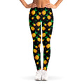 8-Bit Pixel Pineapple Print Women's Leggings