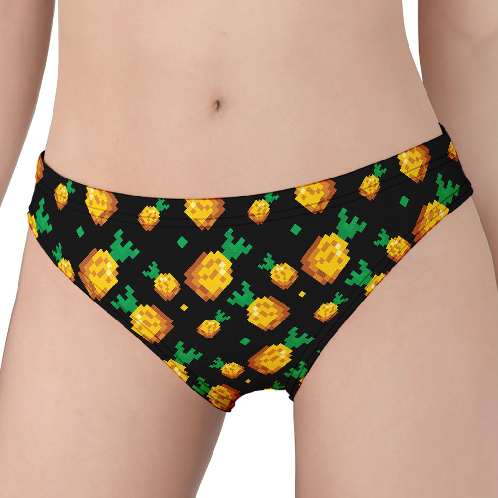 8-Bit Pixel Pineapple Print Women's Panties