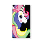 8-Bit Pixel Unicorn Print Baby Crib Sheet