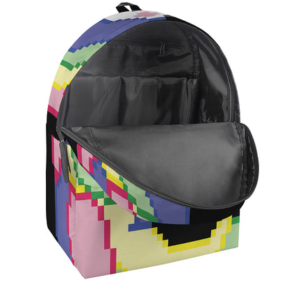 8-Bit Pixel Unicorn Print Backpack