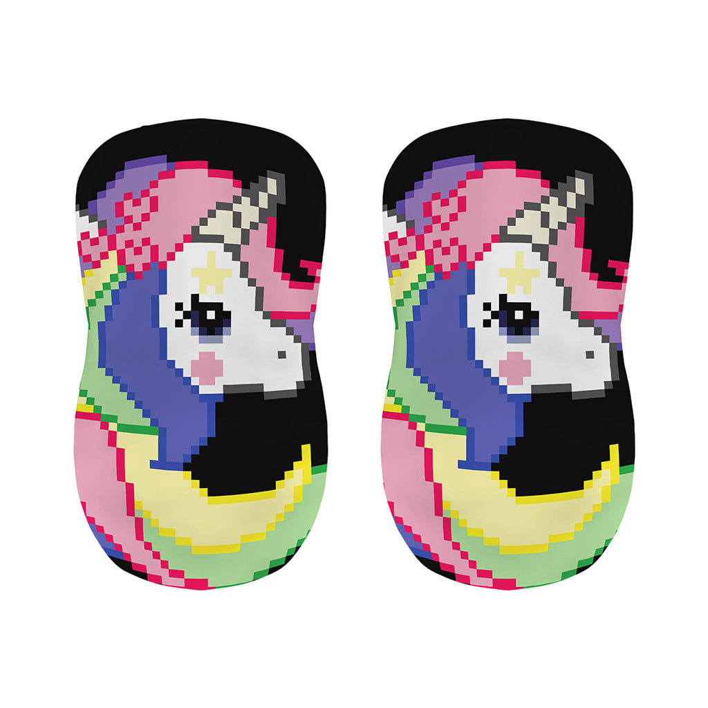 8-Bit Pixel Unicorn Print Bar Stool Covers