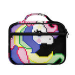 8-Bit Pixel Unicorn Print Briefcase Bible Bag