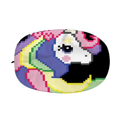 8-Bit Pixel Unicorn Print Car Side Mirror Covers