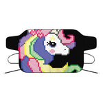 8-Bit Pixel Unicorn Print Car Windshield Snow Cover