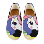 8-Bit Pixel Unicorn Print Casual Shoes