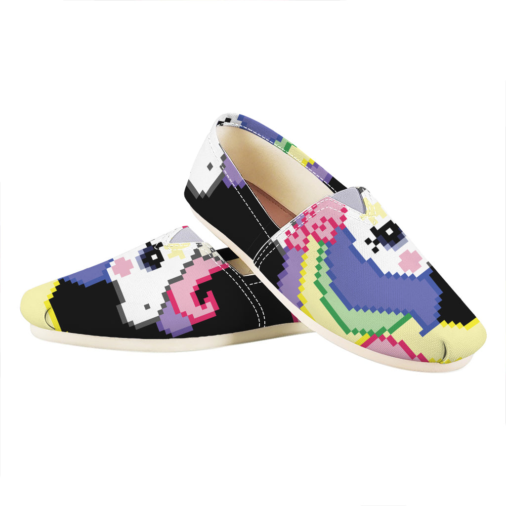 8-Bit Pixel Unicorn Print Casual Shoes