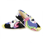 8-Bit Pixel Unicorn Print Casual Shoes