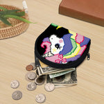 8-Bit Pixel Unicorn Print Coin Purse