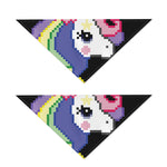 8-Bit Pixel Unicorn Print Dog Bandana