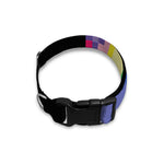 8-Bit Pixel Unicorn Print Dog Collar