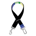 8-Bit Pixel Unicorn Print Dog Seat Belt