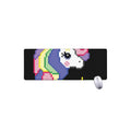 8-Bit Pixel Unicorn Print Extended Mouse Pad