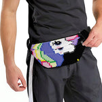 8-Bit Pixel Unicorn Print Fanny Pack