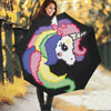 8-Bit Pixel Unicorn Print Foldable Umbrella