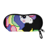 8-Bit Pixel Unicorn Print Glasses Case