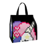 8-Bit Pixel Unicorn Print Insulated Lunch Tote