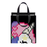 8-Bit Pixel Unicorn Print Insulated Lunch Tote