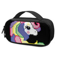 8-Bit Pixel Unicorn Print Portable Cooler Travel Case