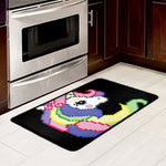 8-Bit Pixel Unicorn Print Kitchen Mat