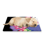 8-Bit Pixel Unicorn Print Pet Cooling Mat Cover