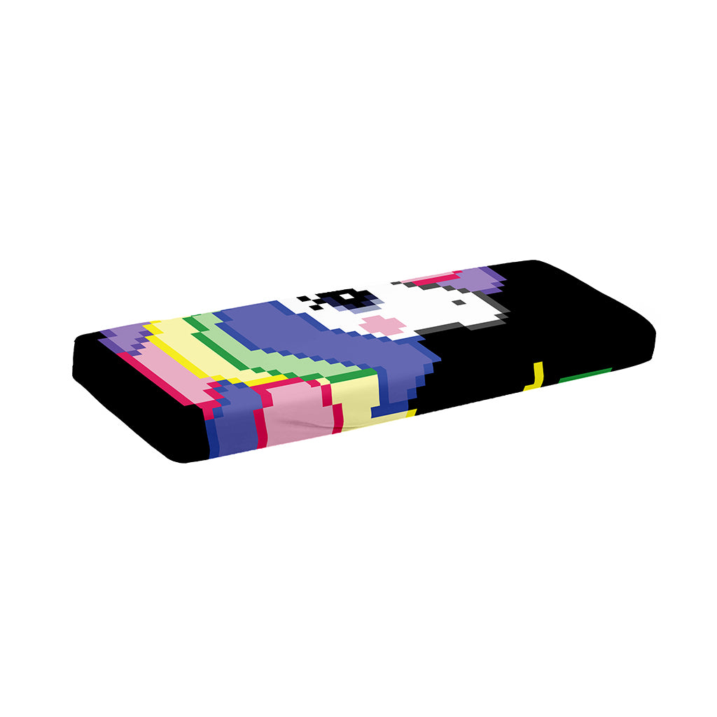 8-Bit Pixel Unicorn Print Piano Keyboard Cover