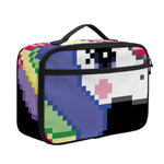 8-Bit Pixel Unicorn Print Portable Lunch Bag
