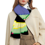 8-Bit Pixel Unicorn Print Scarf
