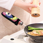 8-Bit Pixel Unicorn Print Skillet Handle Cover