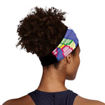 8-Bit Pixel Unicorn Print Sports Headband