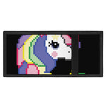 8-Bit Pixel Unicorn Print Trifold Wallet