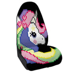 8-Bit Pixel Unicorn Print Waterproof Car Seat Cover