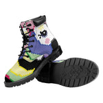 8-Bit Pixel Unicorn Print Work Boots