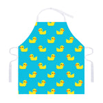 8-Bit Rubber Duck Pattern Print Adjustable Apron