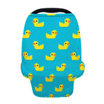 8-Bit Rubber Duck Pattern Print Baby Seat Cover