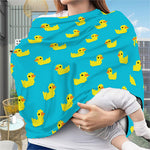 8-Bit Rubber Duck Pattern Print Baby Seat Cover