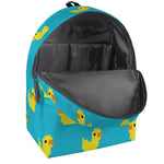 8-Bit Rubber Duck Pattern Print Backpack