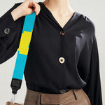 8-Bit Rubber Duck Pattern Print Bag Strap