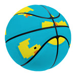 8-Bit Rubber Duck Pattern Print Basketball